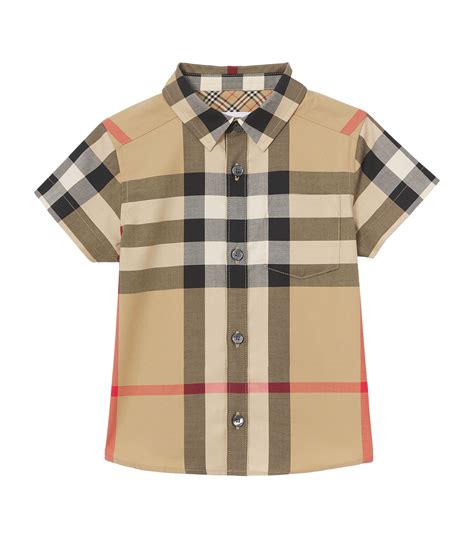 Designer Boys Shirts from Burberry Kids 